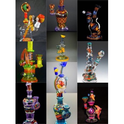 2017 Art Glass Water Pipes with Grace Glass