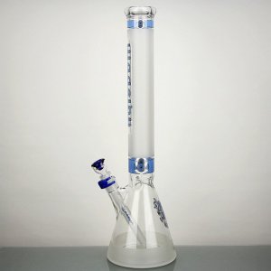 Best Selling Beakers Shape Blue Color Glass Smoking Water Pipe Illadelph Pipe